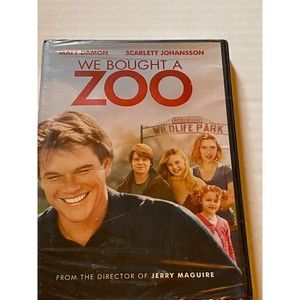 We Bought a Zoo DVD, SEALED Matt Damon Scarlett Johansson